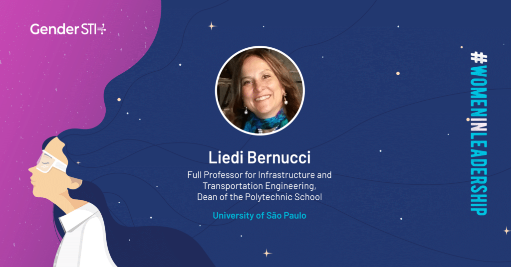 Liedi Bernucci, dean of the Polytechnic School at the Universidade de São Paulo, is a nominee for Gender STI's #WomenInLeadership campaign.