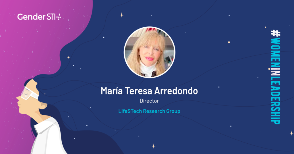 María Teresa Arredondo, director of the LifeSTech research group, is one of Gender STI's #WomenInLeadership nominees.