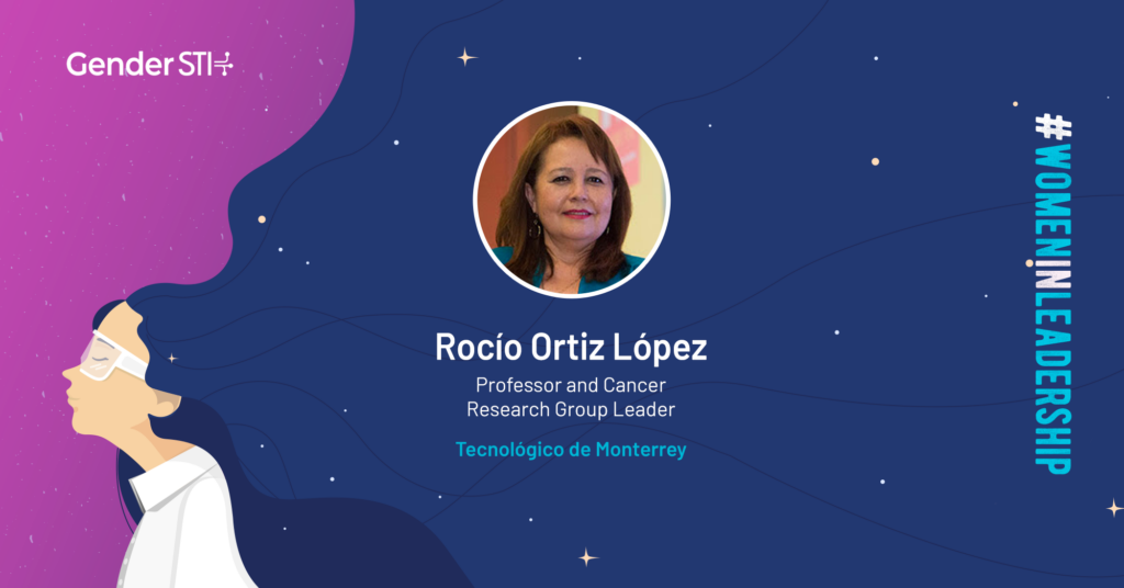 Rocío Ortiz López, a professor at Tec de Monterrey, is one of Gender STI's #WomenInLeadership nominees.
