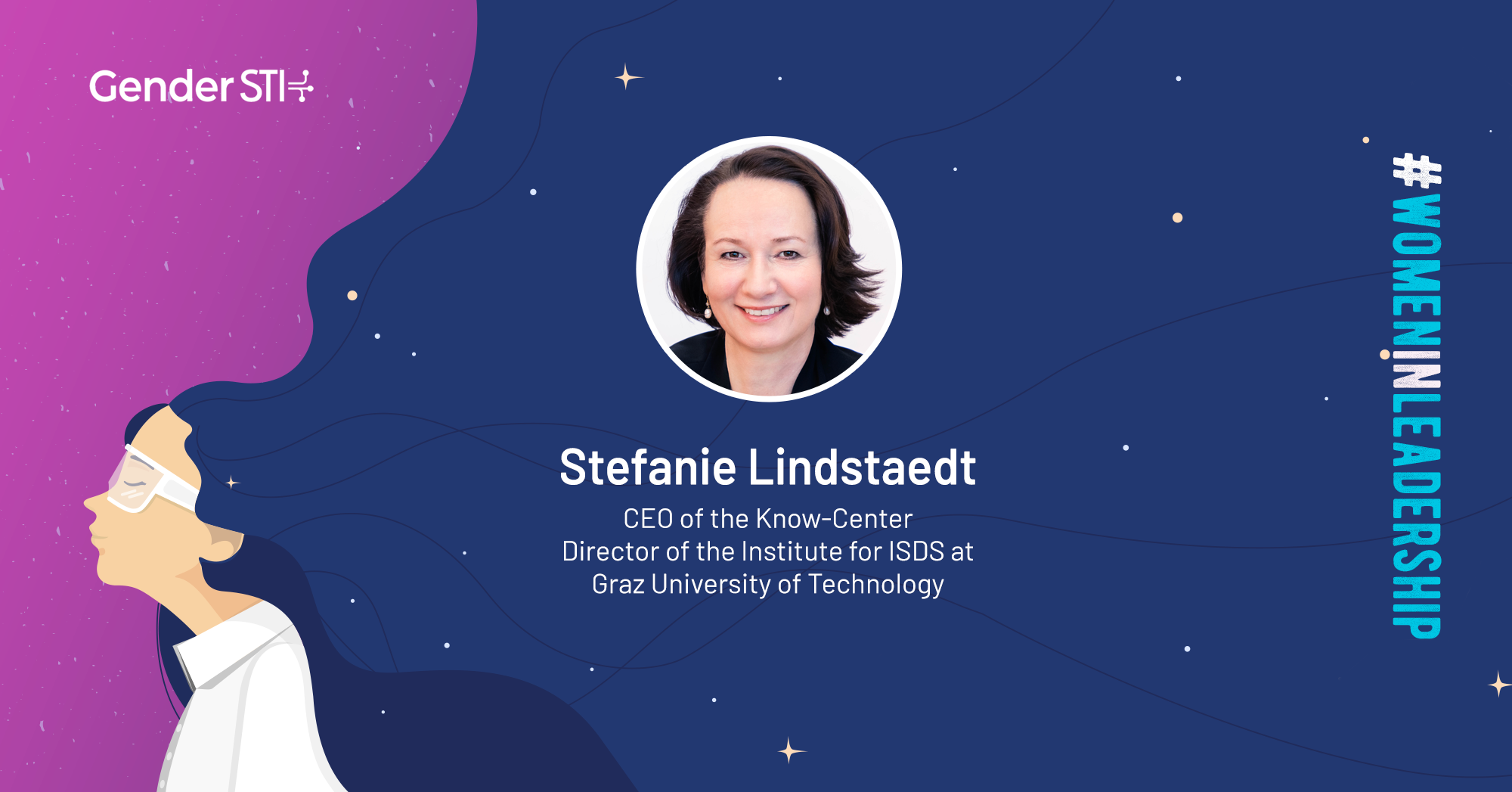 Stefanie Lindstaedt, CEO of Know-Center Graz, is one of Gender STI's #WomenInLeadership nominees.