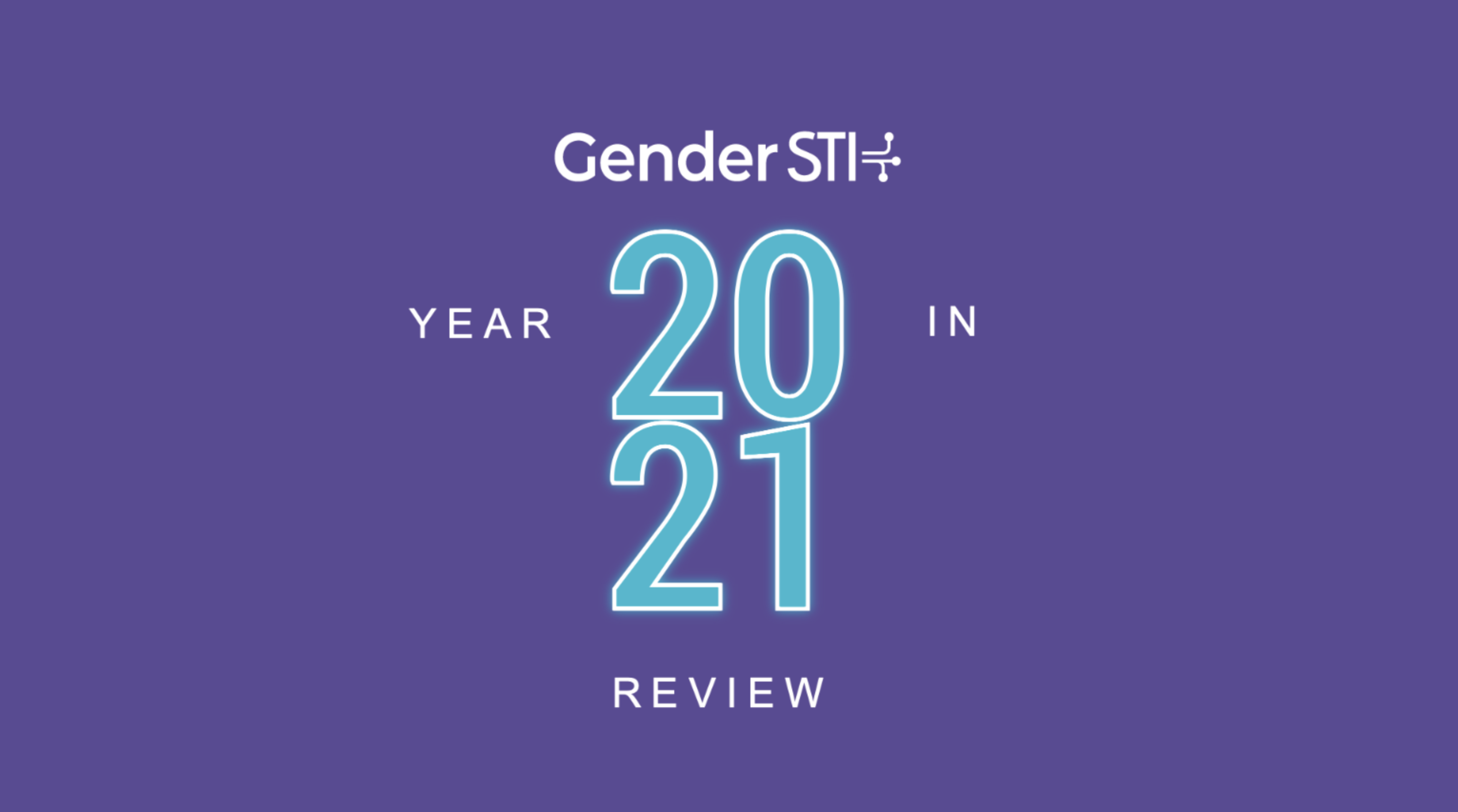 An illustration for the blog "Gender STI Project in 2021: A Year in Review"