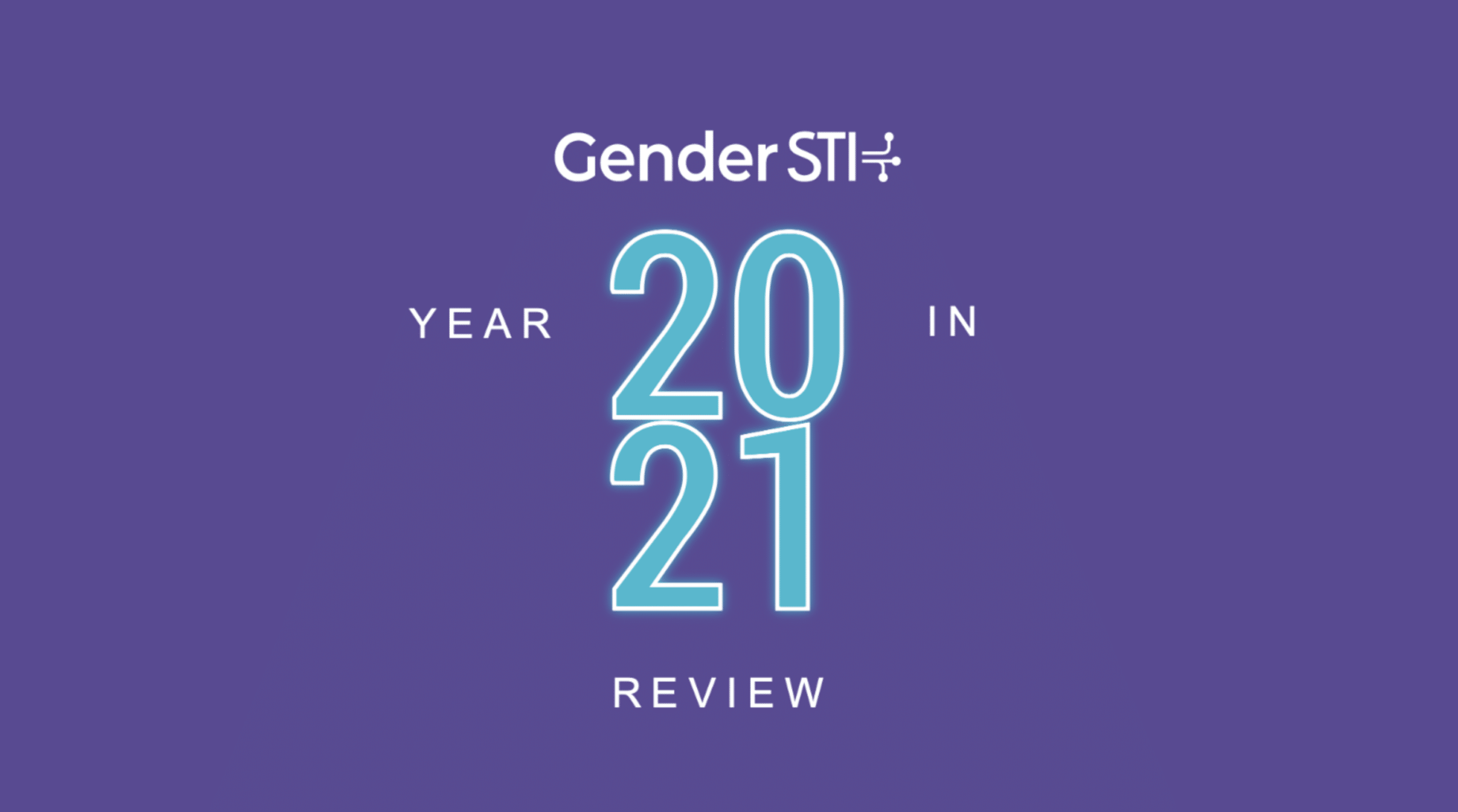 An illustration for the blog "Gender STI Project in 2021: A Year in Review"